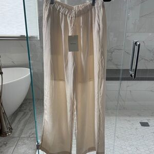Böhme Oversized Light Taupe Silky Pants